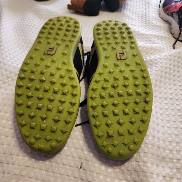 FOOT JOY EUC MENS SIZE 9 CASUAL GOLF ATHLETIC SHOES SNEAKERS - Picture 10 of 12